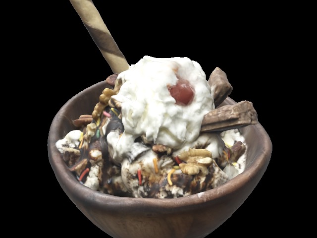 3Dアイスクリームサンデー