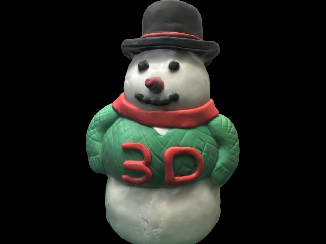 3D Snowman Ornament